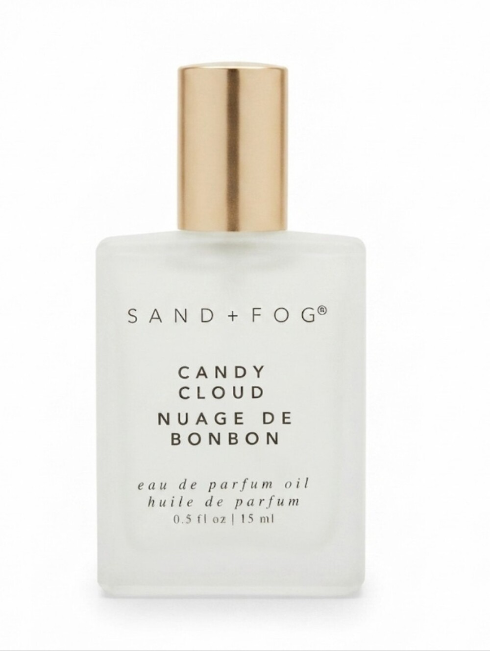 SAND + FOG Candy Cloud Eau de Parfum Oil — White with Gold Cap